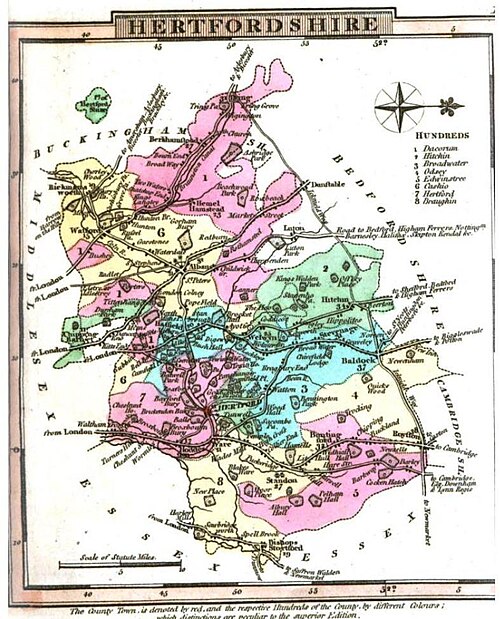 カラーの古地図