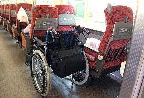 車椅子スペース