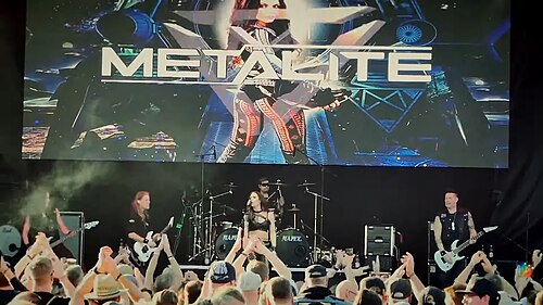 Metalite、ラウトハイム・フェスティバルにて、2025年