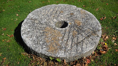 フェアチャイルド製粉所の砥石（1826年頃）