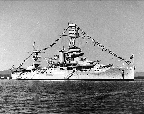 USSテキサス、1940年レビュー