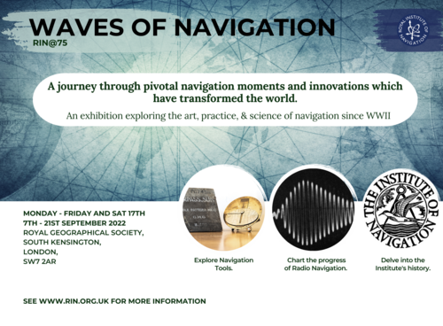 Waves of Navigation – 2022 年の研究所創立 75 周年を記念する一連のイベントの一部です。