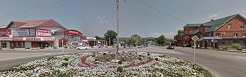 アプシェロンスク市中心部