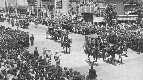貞明皇后の国葬、1951年6月22日