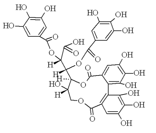プニグルコニンの化学構造
