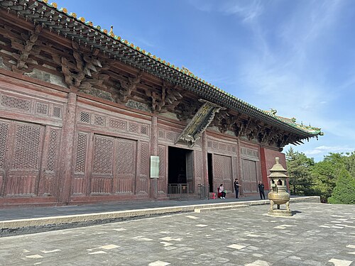 朔州崇福寺三田堂