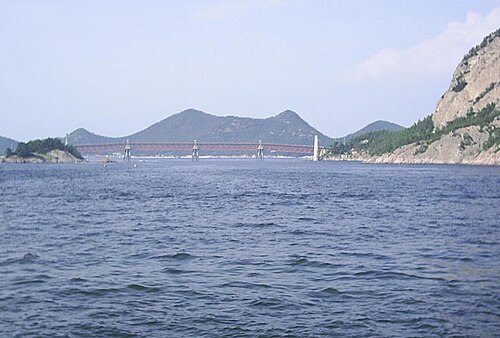 仙遊島と長子島を結ぶ橋