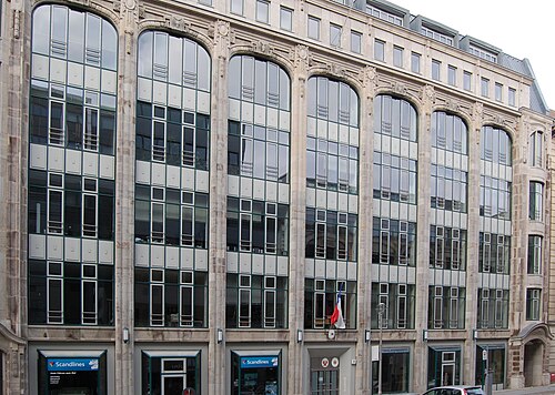 ベルリンにある大使館が入居する建物