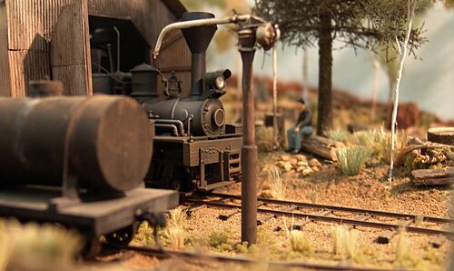 Oスケールのオーストラリアの鉄道模型