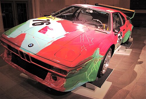 BMW グループ - 4 M1、1979 年、塗装済み車