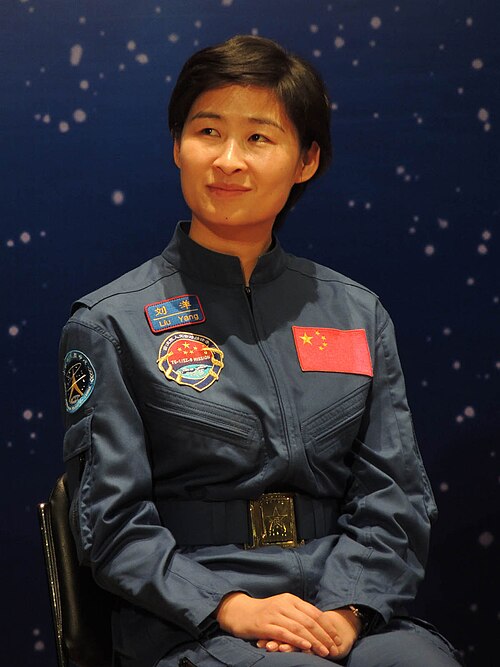 劉楊さんは2012年に宇宙に行った最初の中国人女性となった。