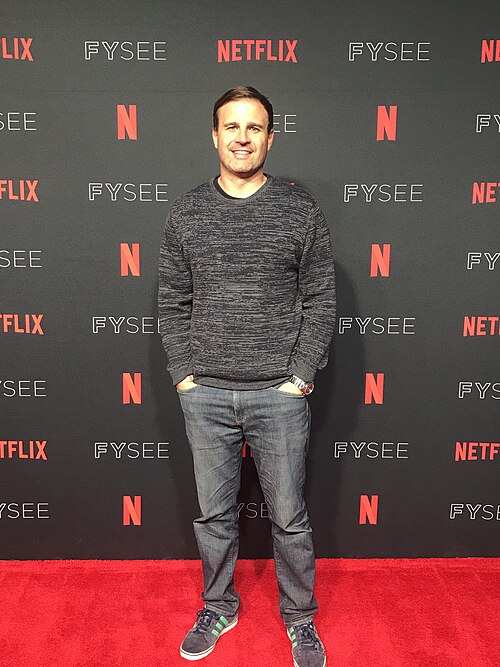 マイケル・ジェームズ・ネルソン、カリフォルニア州ロサンゼルスで行われた Netflix レッドカーペット イベントにて (2018 年 6 月 1 日)