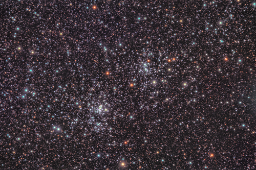 ペルセウス座の二重星団
