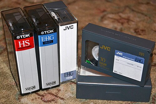 VHS-Cビデオカセット