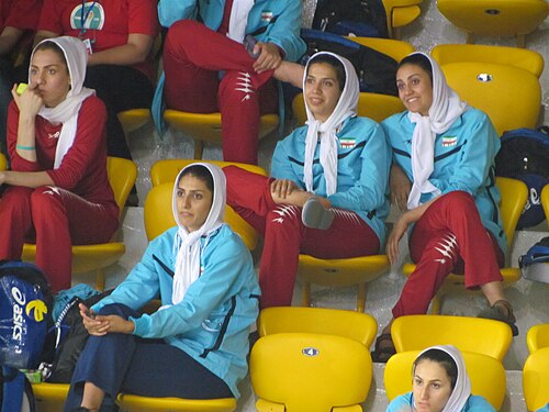 イランのバレーボール選手