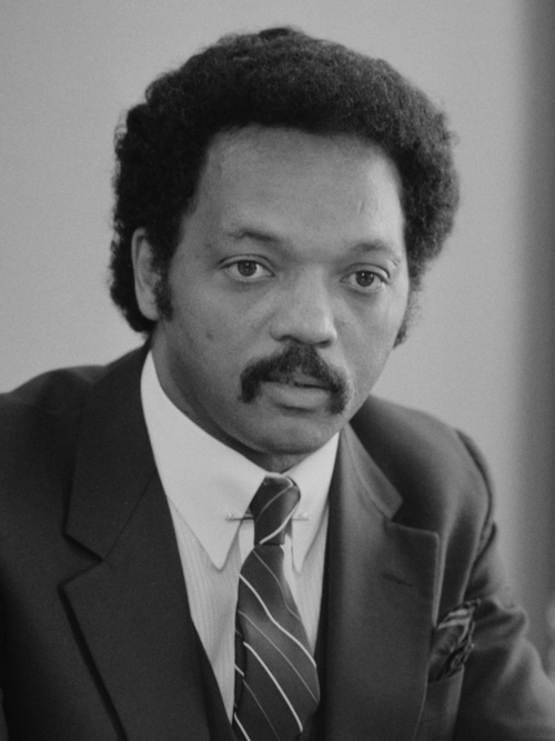 イリノイ州のジェシー・ジャクソン牧師