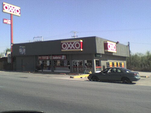 デュランゴ州ゴメス・パラシオの OXXO ストア
