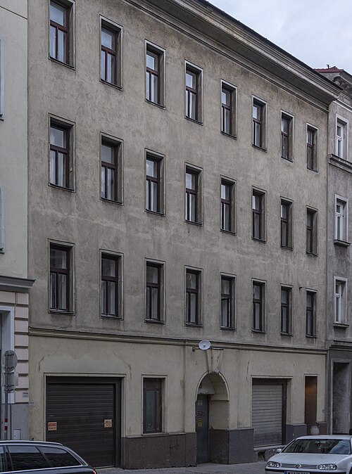 ウィーン、プレイジングガッセ10番地（1897年）