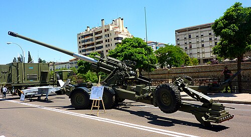 サンタ バーバラ システマス 155/52、スペイン陸軍、SBS 155/52 APU-SIAC
