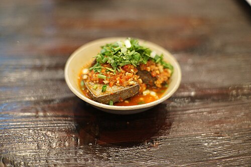 Choudòufu（臭豆腐）は非常に辛味のあるタイプの豆腐です。