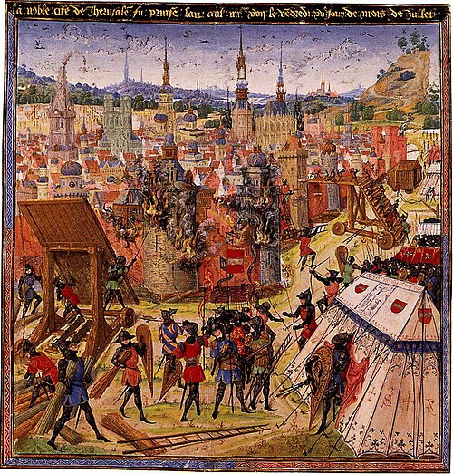 第1回十字軍におけるエルサレムの占領、紀元1099年頃