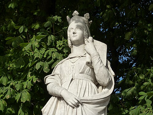 バチルド王妃、リュクサンブール公園、パリ