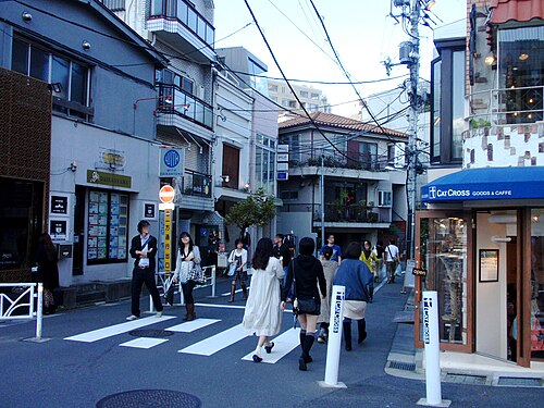 代官山の街並み