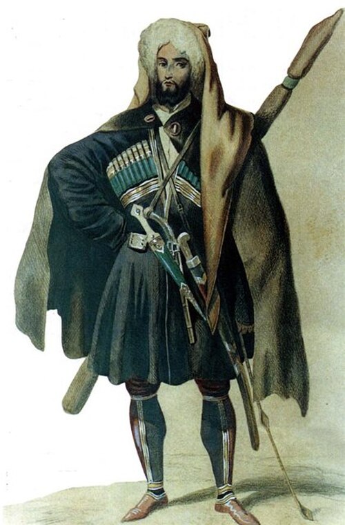 チェルケス人の戦士