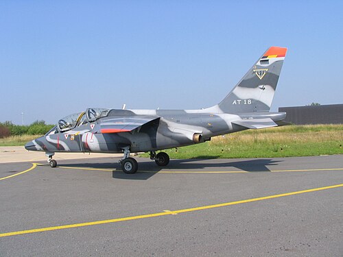 ベルギー空軍のアルファジェット