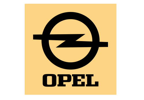 1970年から1987年までのバージョンでは、「Opel」のロゴは1981年に廃止された。