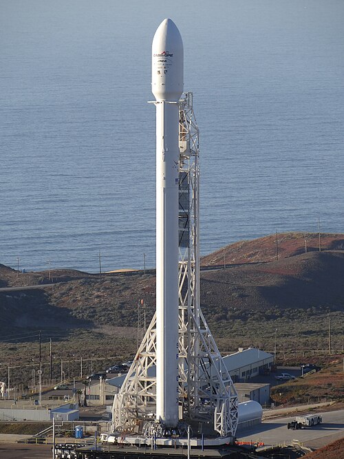 2013 年 9 月、CASSIOPE ミッションを搭載した最初の Falcon 9 v1.1 が SLC-4 発射台に打ち上げられました。