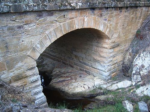 1839 年のトーラング橋。