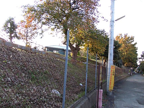 総構えの土塀（蓮乗院部分）