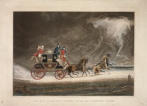 郵便馬車、1827年
