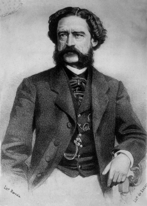 ペドロ・デメトリオ・オヒギンズ・プーガ（1818-1868）、チリの政治家、起業家。