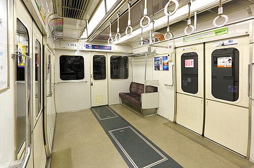 1384号車の内部