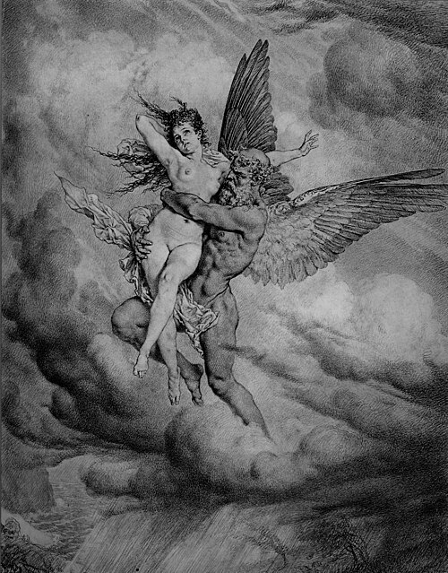 ドイツの画家・挿絵画家ハインリヒ・ロッソウ（1840-1897）による誘拐事件。