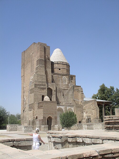Dorussiadat mausoleum of Jehangir, Timur's eldest and favorite son, Shahrisabz