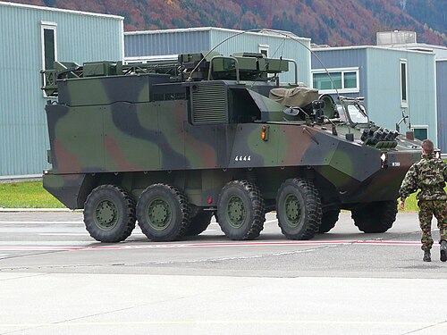 ピラニア IIIC、スイス陸軍、ピラニア IIIC RAP Pz