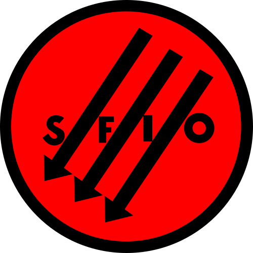 フランス労働者インターナショナル支部（SFIO）のロゴ