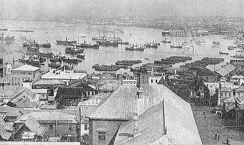 函館港（1930年頃）