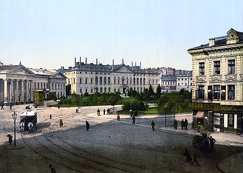 クラシンスキー広場、1890年代
