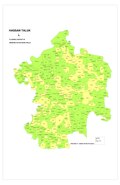 ハッサン・タルクにおける水道水中のフッ化物含有量に関する地図