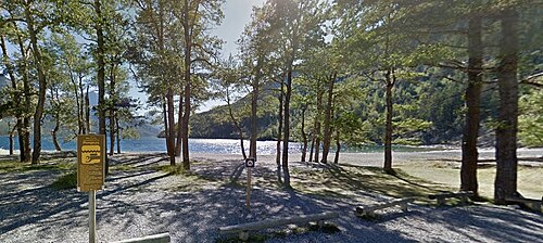 ウォータートンパークのサウスビーチ地区