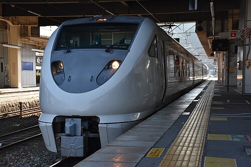 289系電車、2016年1月
