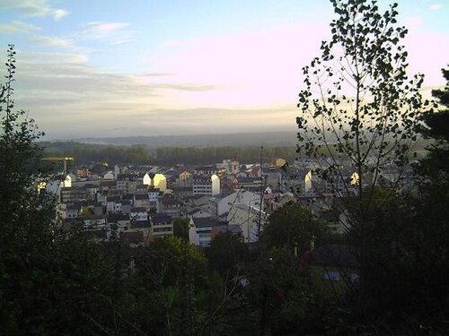 町の景色。
