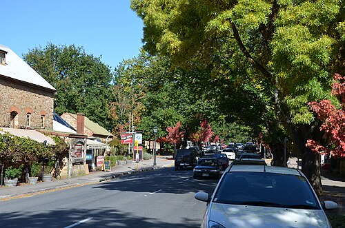 ハーンドルフはアデレード丘陵にあるドイツ人居住地です。