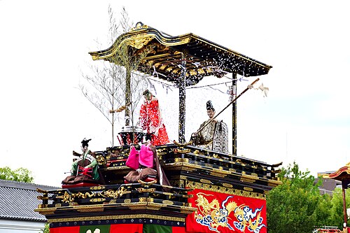 名古屋筒井町・出来町天王祭の山車からくり