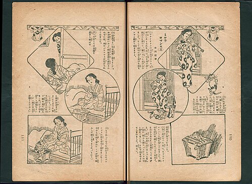 『少女画報』1920年7月号、小川治平著『ミケ子ロマンス』第3章