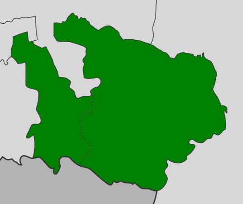 チェチェノ・イングーシ自治州の地図